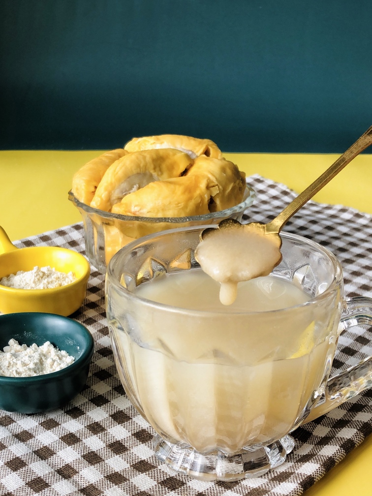 榴链米茶 Durian Rice Tea (2)